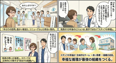 「人が辞めず、組織が自走する」大学病院超えの実績を叩き出すクリニック経営術