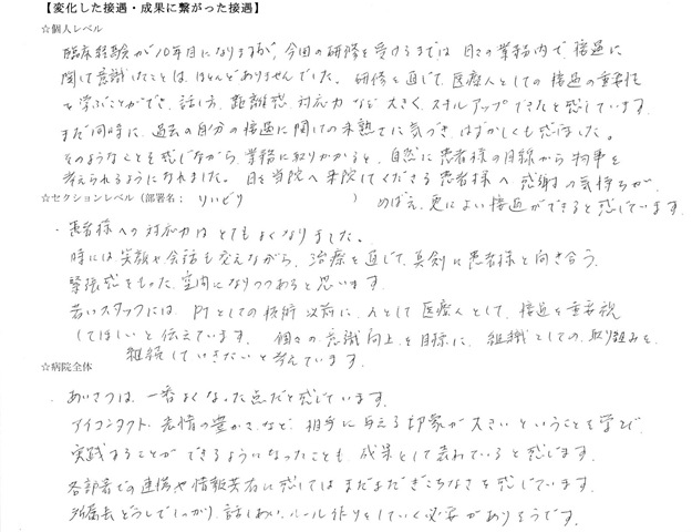 H23年度年間コンサルアンケート01